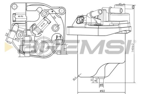 Автозапчасть BREMSI FE0223