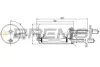 Фільтр паливний Volvo S60/S80/V40/V60/V70 06- (h=134mm) BREMSI FE2335 (фото 1)