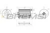 Фільтр масляний Audi A6/A7/Q5/Skoda Superb 15- BREMSI FL2352 (фото 1)