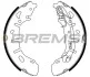Тормозные колодки зад. Doblo 10- (барабан) BREMSI GF0148 (фото 1)