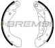 Гальмівні колодки зад. Daewoo Lanos 97- /Opel Astra 91-01,Combo 01- (GM) BREMSI GF0354 (фото 1)