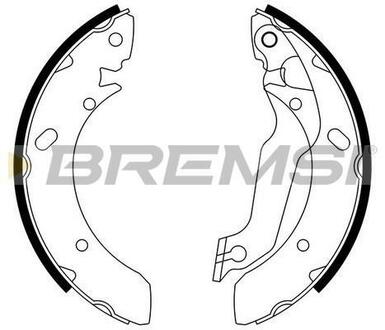 Гальмівні колодки зад. Hyundai Lantra 90-00/Coupe 96-02 (Mando) BREMSI GF0733 (фото 1)