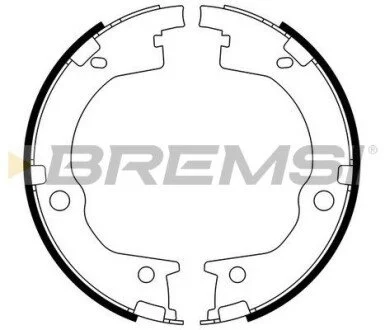 Колодки ручного гальма Hyundai Santa FE I,II 06-12/Kia Sorento 06- BREMSI GF0803