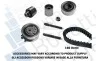 Комплект ГРМ Caddy/Crafter/T5 1.6/2.0 TDI/BiTDI 10- BUGATTI BKCD0329 (фото 1)