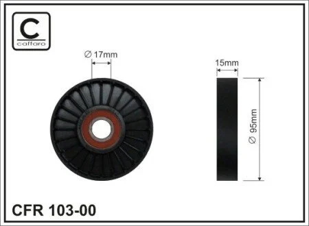 Автозапчасть CAFFARO 10300