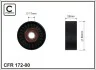 80x17x28 Ролик натягу Bmw E39 535/540 M62 X5 E63 99- 172-00