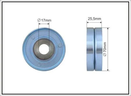 Ролик (70x17x26) Bmw 730D E38/E46/E39 CAFFARO 255-00
