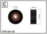 70x10x26 Ролик направл.Ford Mondeo IV, S-MAX, GALAXY 2.2 TDCi 03.08- 281-26
