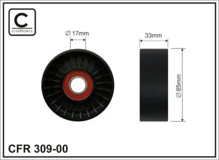 Ролик 5003567AA CHRYSLER / JEEP / DODGE CAFFARO 309-00