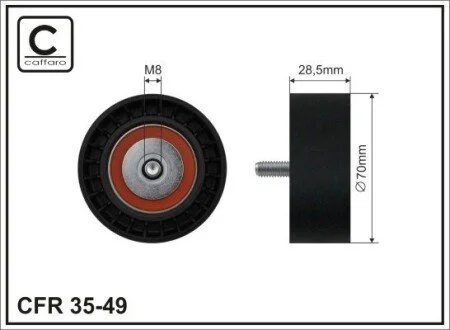 Автозапчасть CAFFARO 3549