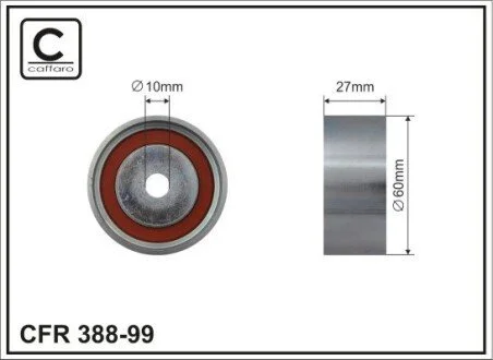 ROLKA PROWADZҐCA AUDI VW CAFFARO 38899