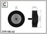 Ролик пасок приводного BMW X5/X6 3.0D 07- 482-22