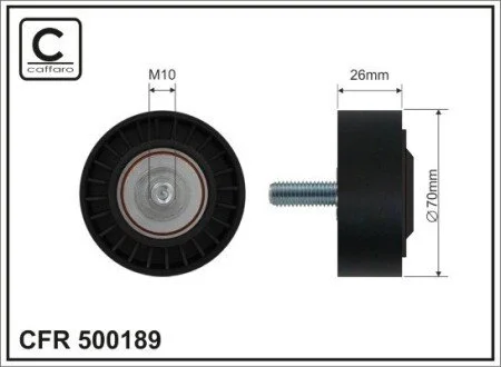 Автозапчастина CAFFARO 500189