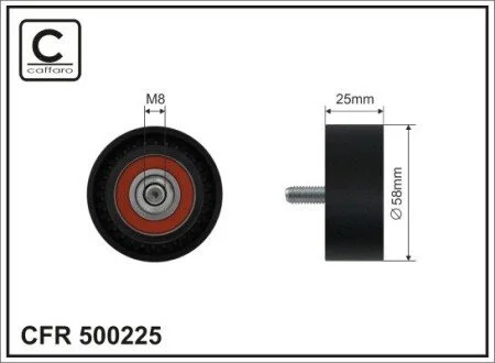 Автозапчасть CAFFARO 500225