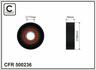 (60x17x19) Ролік натяжника паска поліклинового Smart Fortwo, 09- 500236