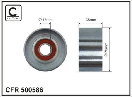 Автозапчасть CAFFARO 500586