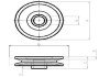 Шкив ремня генератора CARGO 231109 (фото 3)