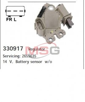 Регулятор напряжения генератора CARGO 330917 (фото 1)
