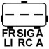 Генератор (14В, 110А, новий) FORD FOCUS I, MAVERICK MAZDA TRIBUTE 2.0 03.00- CARGO F032112958 (фото 6)