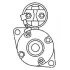 Стартер (12В, 2,7кВт, новий із заставою) VW TRANSPORTER T3 JCB FASTRAC LAVERDA M MASSEY FERGUSON 5000, 6000, BETA VALTRA N, T 1.6D-7.4D CARGO F032115472 (фото 4)