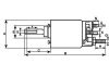 Втягуюче реле стартера CARGO F032130302 (фото 4)