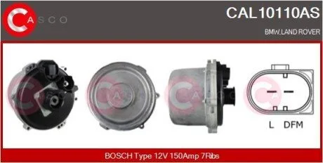 Генератор CASCO CAL10110AS