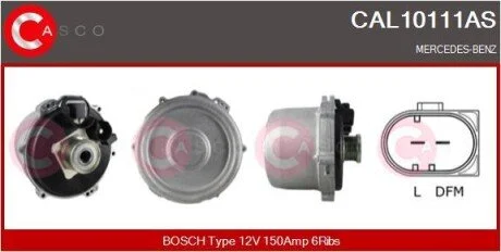 Генератор CASCO CAL10111AS