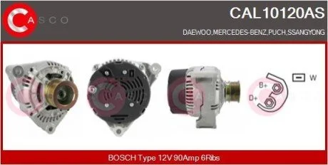 Генератор CASCO CAL10120AS