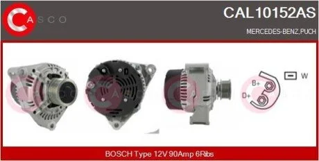 Генератор CASCO CAL10152AS