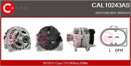 Генератор CASCO CAL10243AS