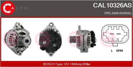 Генератор CASCO CAL10326AS