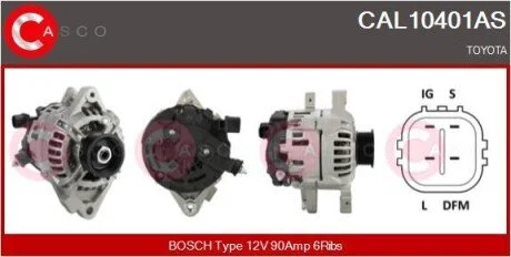 Генератор CASCO CAL10401AS