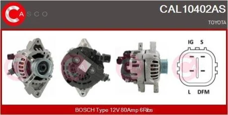 Генератор CASCO CAL10402AS