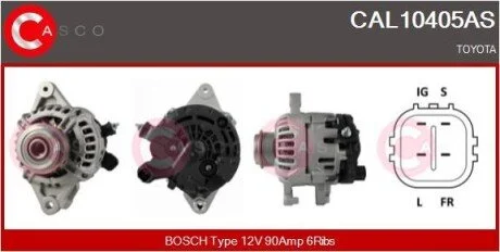 Генератор CASCO CAL10405AS