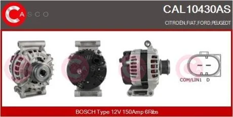 Генератор CASCO CAL10430AS