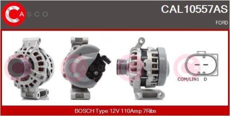 ALTERNATOR 12V 110A CASCO CAL10557AS