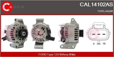 Генератор CASCO CAL14102AS