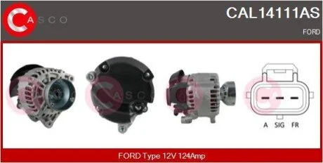 Генератор CASCO CAL14111AS