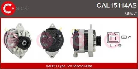 Генератор CASCO CAL15114AS