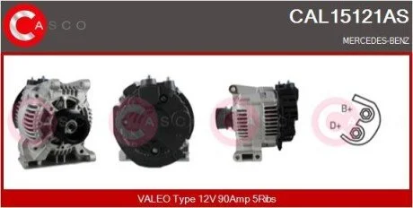 Генератор CASCO CAL15121AS (фото 1)