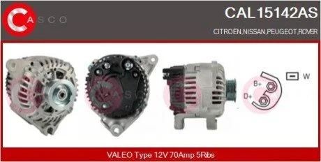 Генератор CASCO CAL15142AS