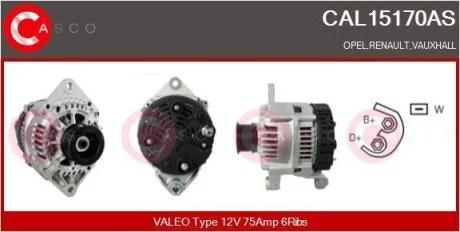 Генератор CASCO CAL15170AS