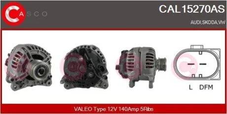 Генератор CASCO CAL15270AS