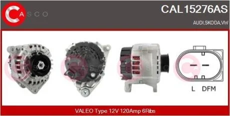 Генератор CASCO CAL15276AS