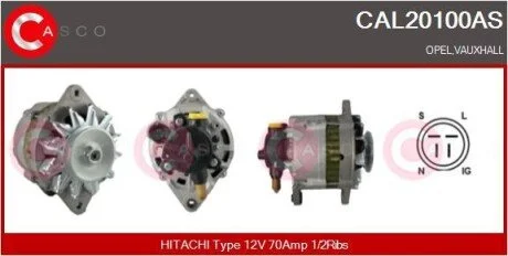 Генератор CASCO CAL20100AS