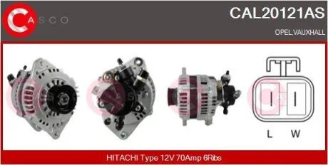 Генератор CASCO CAL20121AS
