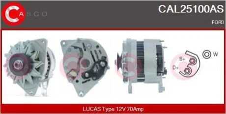 Генератор CASCO CAL25100AS