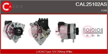 Генератор CASCO CAL25102AS