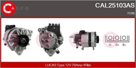 Генератор CASCO CAL25103AS