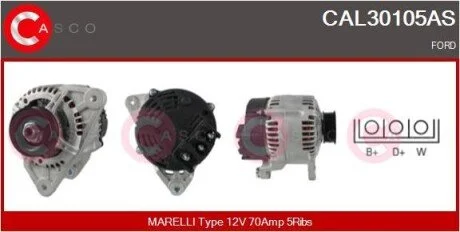 Генератор CASCO CAL30105AS